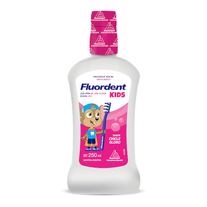 Fluordent KIDS Enjuague Bucal